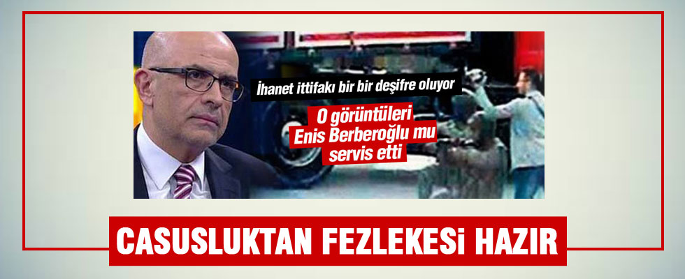 CHP'li Enis Berberoğlu hakkında fezleke