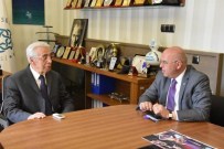 HASAN FEHMI GÜNEŞ - Eski İçişleri Bakanı Hasan Fehmi Güneş Başkan Eşkinat'ı Ziyaret Etti