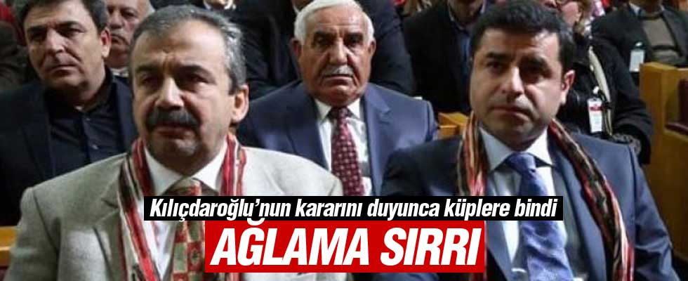 HDP'liler Kılıçdaroğlu'na ateş püskürdü