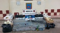 İÇKİ ŞİŞESİ - Mersin'de Sahte İçki Operasyonu