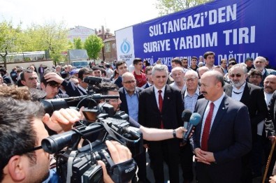 Sultangazi'nden Suriyelilere Yardım Eli