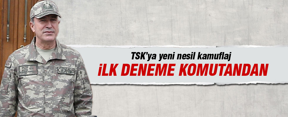 TSK'da kamuflajlara yeni tasarım