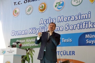 Bakan Eroğlu Açıklaması 'Su Akıyor Biz Yapıyoruz'