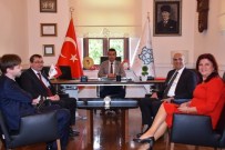 GÜLFERAH GÜRAL - CHP Genel Başkan Yardımcısı Bingöl, Süleymanpaşa Belediyesi'ni Ziyaret Etti