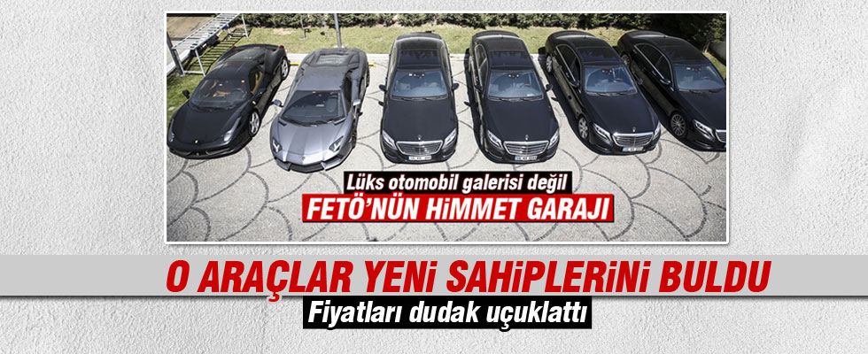 Koza İpek'in araçları yeni sahibini buldu