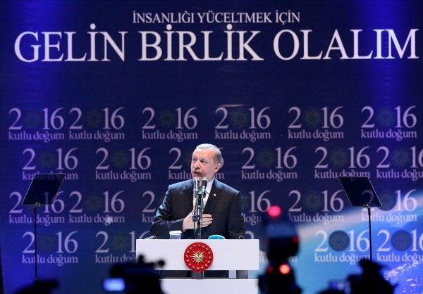 Erdoğan Kutlu Doğum programında konuştu