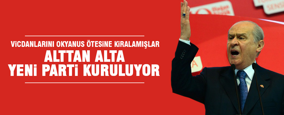 Bahçeli'den yeni parti iddiası