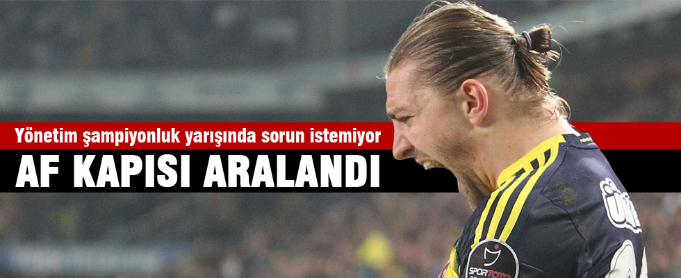 Caner Erkin'e af kapıda