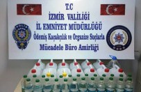 SAHTE RAKı - İzmir'de 95 Litre Sahte Rakı Ele Geçirildi