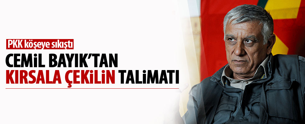 PKK'ya 'kırsala çekilme' talimatı!