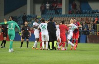 BÜLENT YıLDıRıM - PTT 1. Lig'de Olaylı Maç Açıklaması Futbolcular Birbirine Girdi