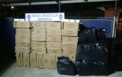 Batman'da 42 Bin Paket Kaçak Sigara Ele Geçirildi