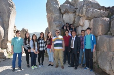 Kırıkkale'li Öğrenciler Hititlerin Başkenti Hattuşaş'ı Gezdi