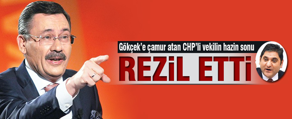 Melih Gökçek CHP'li vekili rezil etti