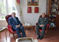 SÜLEYMAN KAHRAMAN - Vali Kahraman'dan İstanbul Jandarma Bölge Komutanı Tümgeneral Ali Özkara'ya Ziyaret