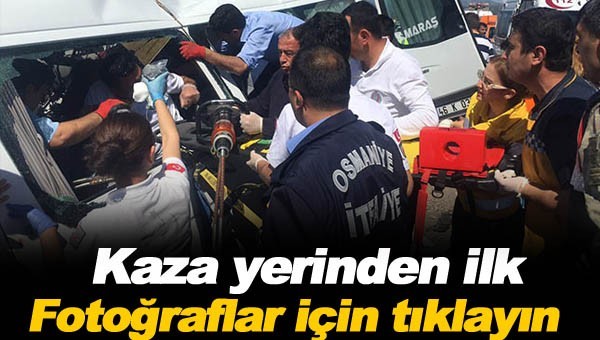 Osmaniye'de Feci Kaza Açıklaması 3 Ölü, 11 Yaralı