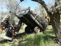 KEPÇE OPERATÖRÜ - Aydın'da Traktör Kazası