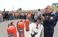 İŞ SAĞLIĞI VE GÜVENLİĞİ KANUNU - Büyükşehir Personeline Yangın Tatbikatı