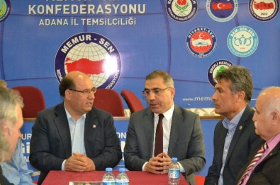 Çelikcan'dan Memur-Sen'e Ziyaret