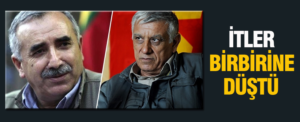 Karayılan ve Bayık birbirine düştü