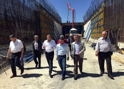 Milletvekili Ahmet Tan, Uğurlugüme Tüneli'ni İnceledi