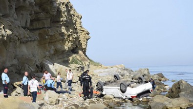 Tekirdağ'da Uçuruma Düşen Araçtaki 4 Kişi Öldü