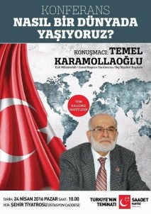 Temel Karamollaoğlu Kayseri'ye Geliyor