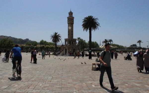 İzmir'de sıcaklık arttı