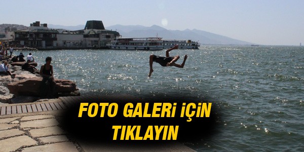 İzmir'de sıcaklık arttı