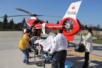 AMBULANS HELİKOPTER - Ambulans Helikopter Kalp Hastası İçin Havalandı