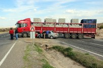 Otomobil Tır'a Çarptı Açıklaması 1 Yaralı