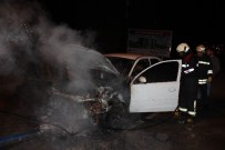 Samsun'da Otomobil Yangını