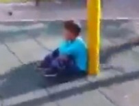 SURİYELİ ÇOCUK - Suriyeli küçük çocuğa akılalmaz bomba şakası!