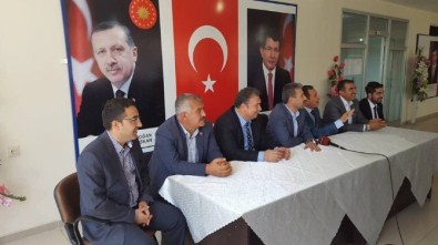 Dimez Ve Yılmaz Kahta İlçesinde Belediye Ve Partiyi Ziyaret Etti