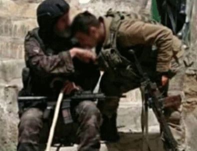 JÖH'den duygulandıran fotoğraf