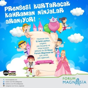 Forum Magnesia AVM'den 23 Nisan Etkinliği