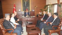 ZONGULDAK VALİSİ - Kgd Yönetimi, Vali Ali Kaban'ı Ziyaret Etti