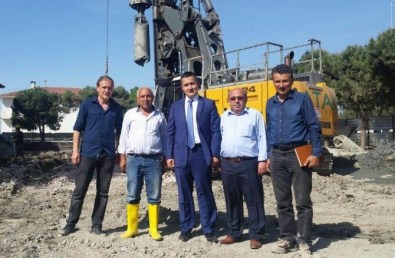 Lapseki Hükumet Konağı İnşaatı Çalışmalarına İnceleme