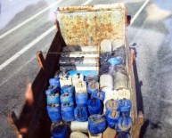 Patlayıcı dolu kamyonet, son anda durduruldu!