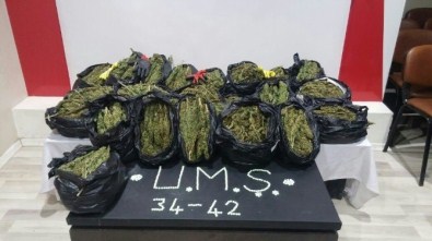 Siirt'te 23 Kilo Esrar Ele Geçirildi