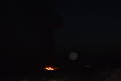 Siverek BOTAŞ Hattında Yangın