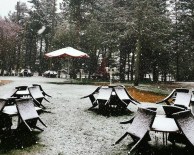 ABANT - 21 Nisan'da kar sürprizi