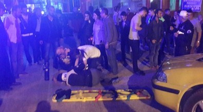 Bilecik'te Ticari Taksiyle Motosiklet Çarpıştı Açıklaması 1 Yaralı