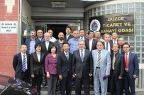 FAHRI ÇAKıR - Çin Heyeti DTSO'yu Ziyaret Etti