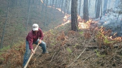 Madran Dağı'nda 50 Hektar Alan Kül Oldu