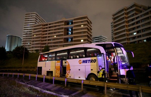 Yolcu otobüsü yayaya çarptı: 1 ölü!
