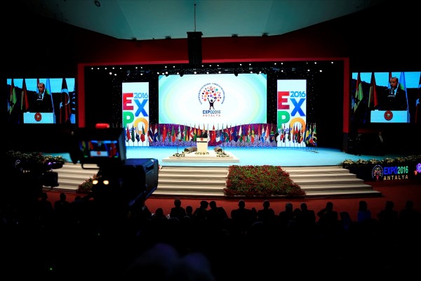 Cumhurbaşkanı Erdoğan'ın EXPO 2016 konuşması