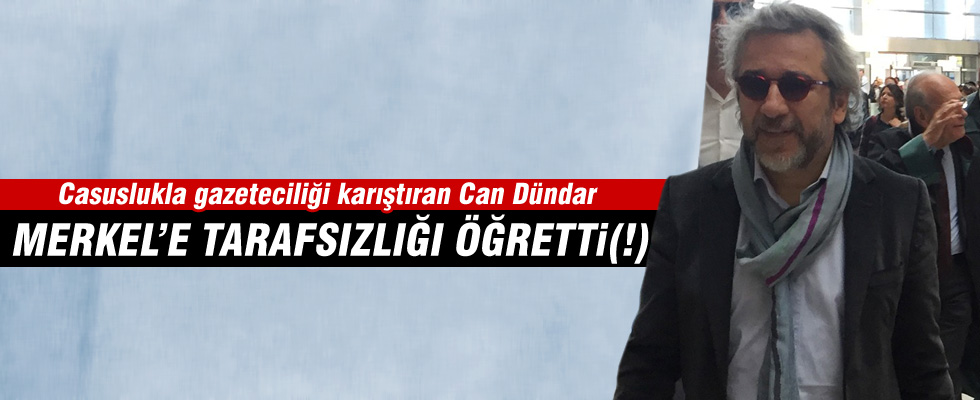 Can Dündar'dan Merkel'e mektup