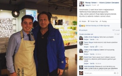 Hüsnü Çoban'la Çektiği 'Son Fotoğraf' Sosyal Medyada 25 Bin Beğeni Aldı