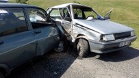 İki Otomobil Çarpıştı Açıklaması 1 Ölü, 2 Yaralı